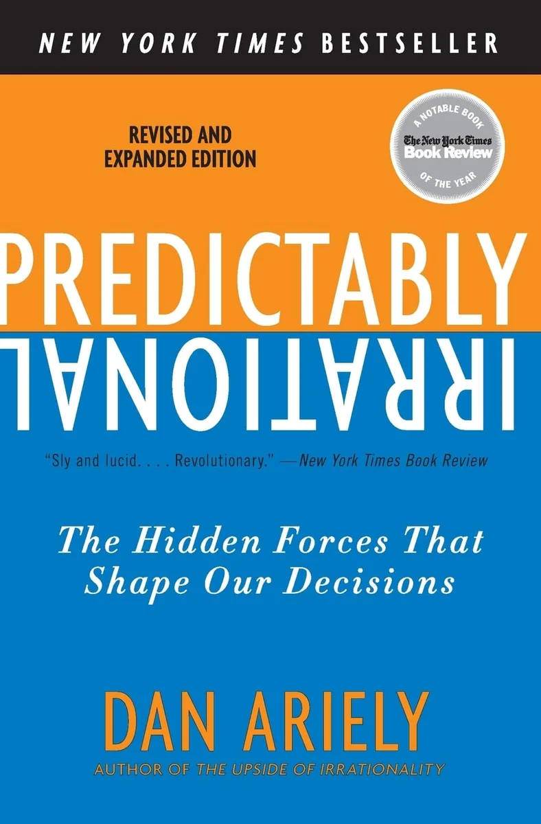 Cover of Predictably Irrational by Dan Ariely